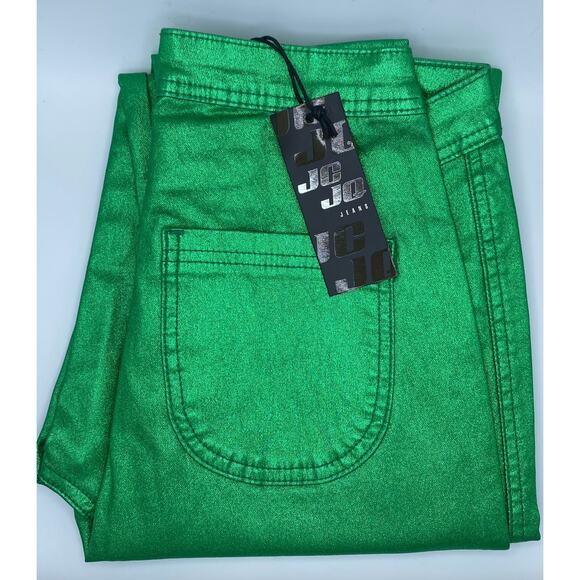 JC JQ Metallic Blue Disco Jeans – NWT – Size XL - Picture 10 of 11